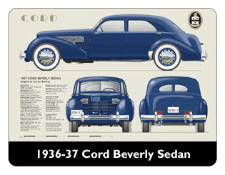 Cord 810 Beverly 1935-37 Mouse Mat